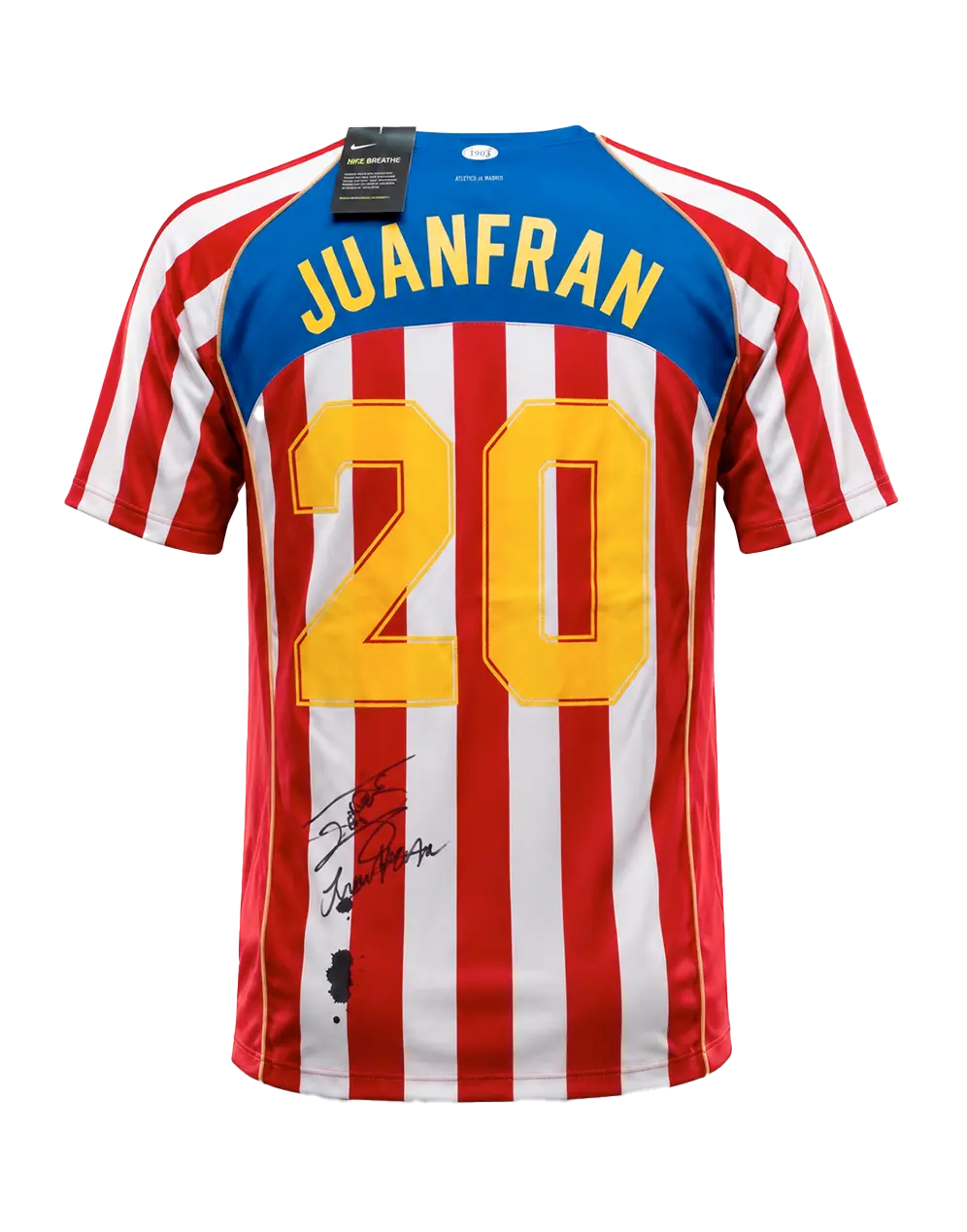 Playera Juanfran #20 autografiada